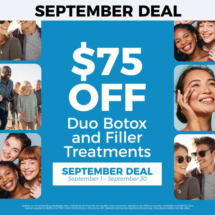 $75 off Botox and Filler Treatments September 2024 Special